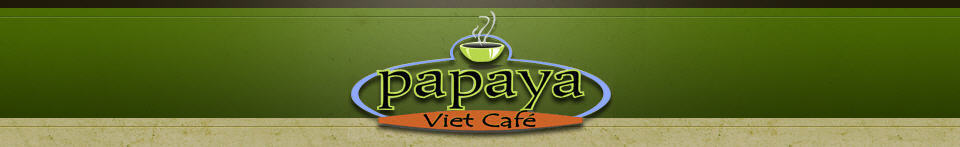 Eating Vietnamese at Papaya Bellevue Crossroads restaurant in Bellevue, WA.